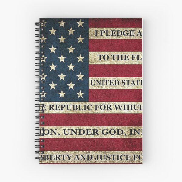 Item preview, AMERICAN PLEDGE FLAD designed and sold by THE AMERICAN TEEVANGELIST.