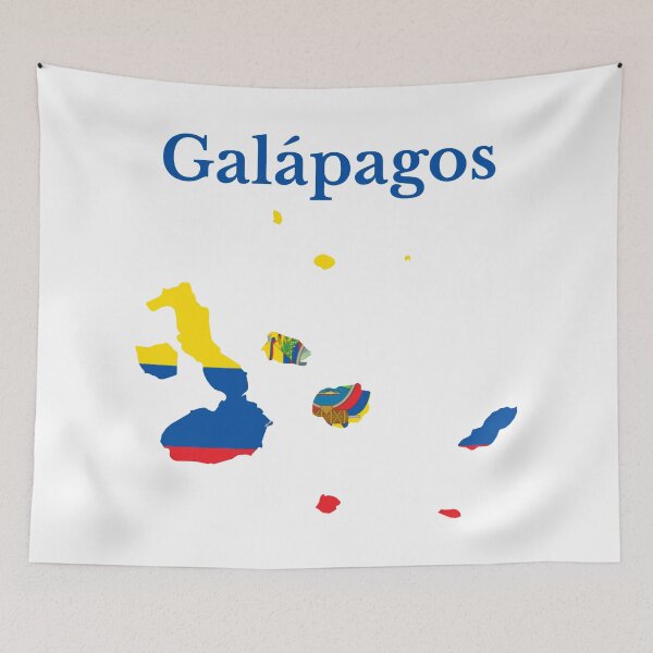 Item preview, Galapagos Province Map Design, Ecuador designed and sold by marosharaf.