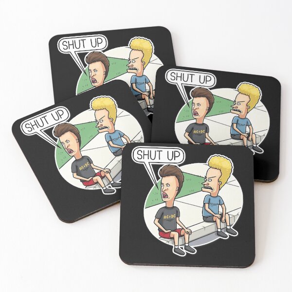 Item preview, Shut up beavis butthead quote cartoon designed and sold by RheaumeHenry.