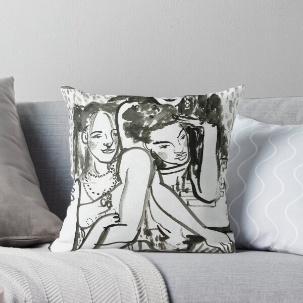 Item preview, Girls series (Brush pen painting) designed and sold by Gaheezy-Studio.