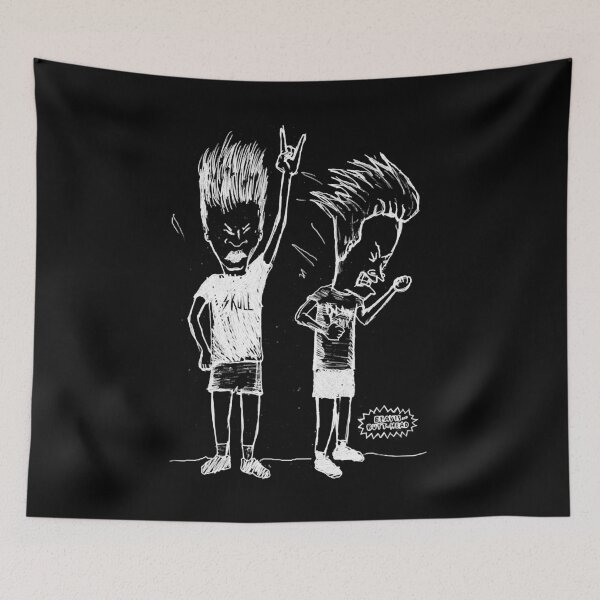 Item preview, b&b jusst kidding together black and white art designed and sold by RheaumeHenry.