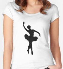 Ballet Dancer 2 Women's Fitted Scoop T-Shirt