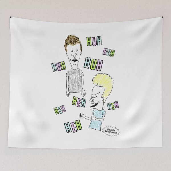 Item preview, beavis butthead laughing text  designed and sold by RheaumeHenry.