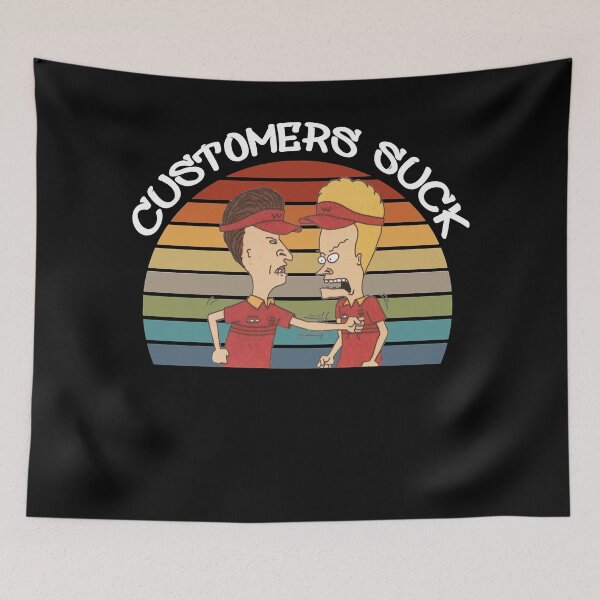 Item preview, Customers suck b and b design designed and sold by RheaumeHenry.