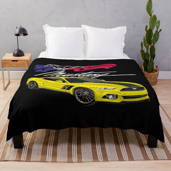 Item preview, ford mustang Muscle car Yellow designed and sold by viralstudio.