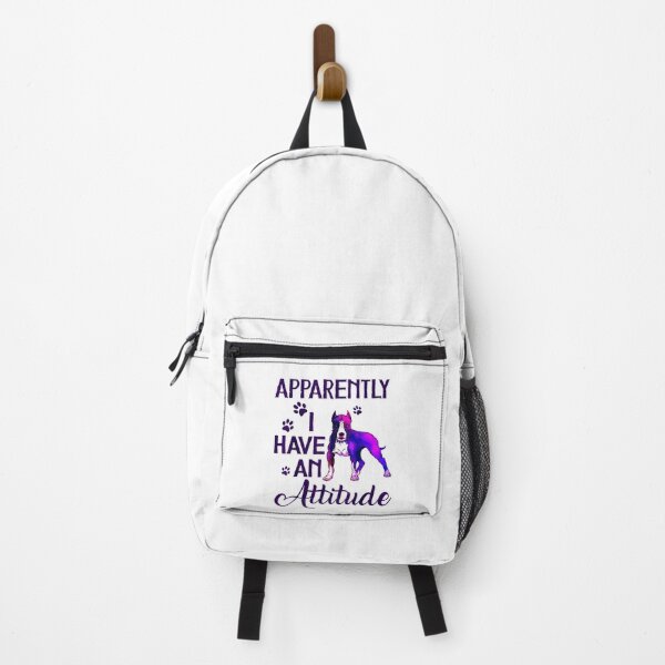 Item preview, Apparently I Have An Attitude Funny Pitbull Lover designed and sold by wowart4u.