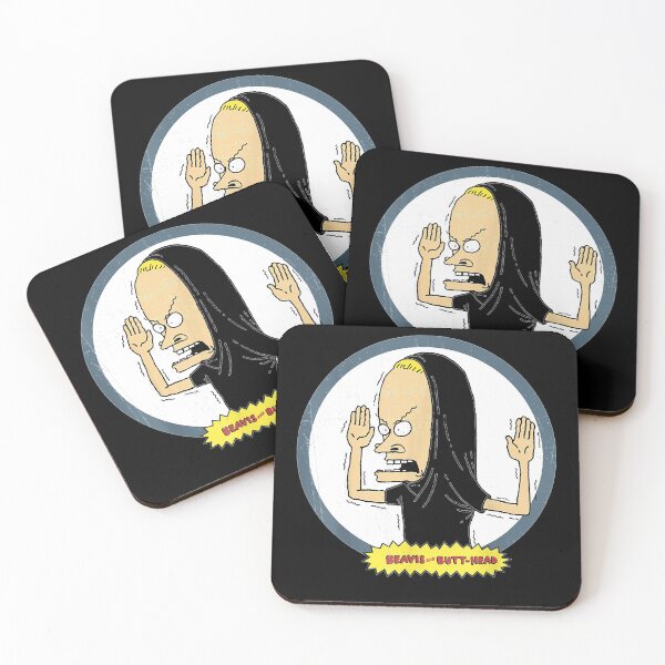 Item preview, Diseño de círculo de cabeza Beavis Cornholio designed and sold by RheaumeHenry.