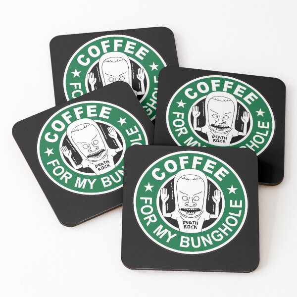 Item preview, Café para mi logotipo de bunghile beavis designed and sold by RheaumeHenry.