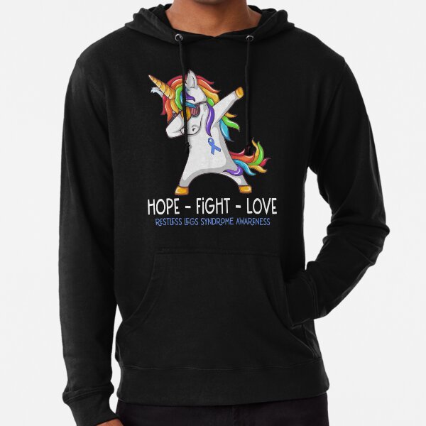 Item preview, Hope Fight Love Restless Legs Syndrome Awareness designed and sold by Brad-FI.