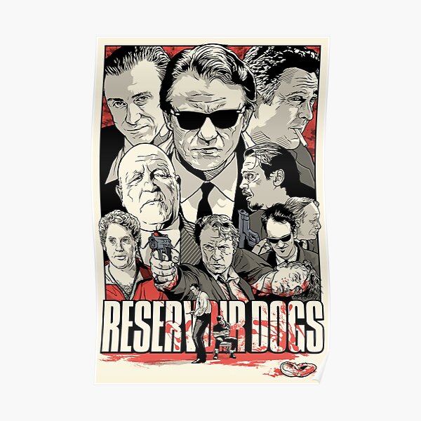 Chiens de réservoir Poster
