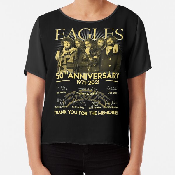 Eagles Hotel California 2020 Concert Tour T-Shirt Black Double Sided Size Mens L 