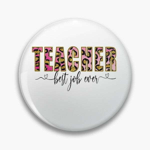 Item preview, Teacher Best Job Ever designed and sold by OutLoudDesigns.
