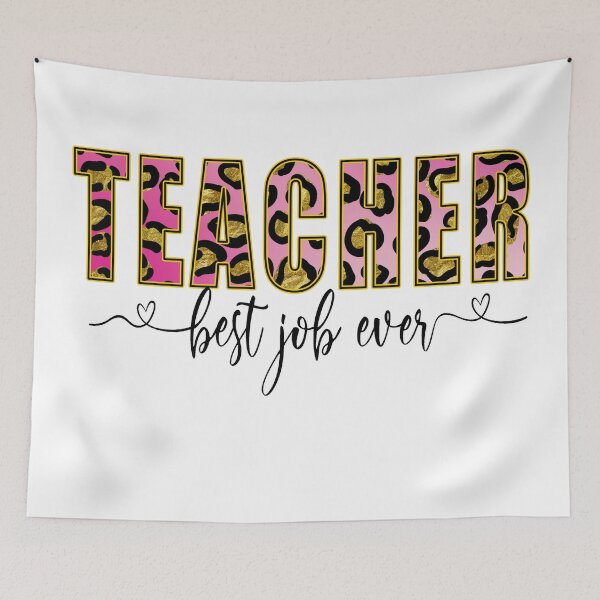 Item preview, Teacher Best Job Ever designed and sold by OutLoudDesigns.