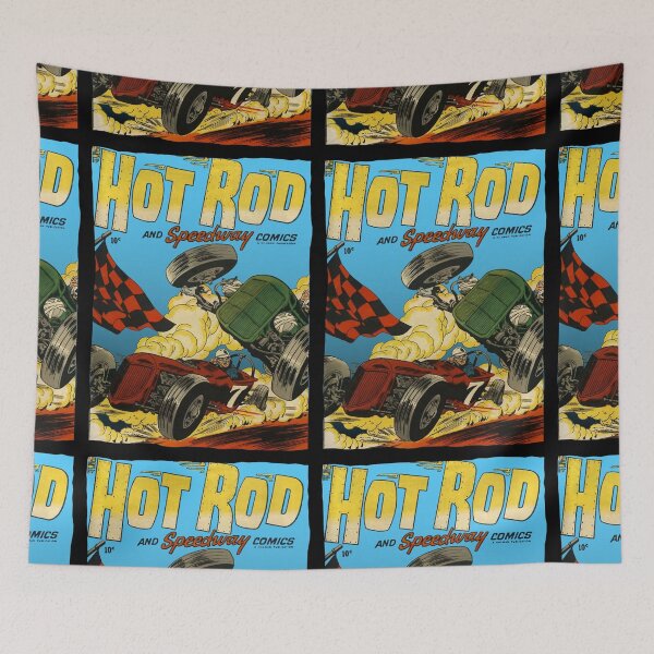 Item preview, Vintage Comic Book, Hot Rod and Speedway Comics designed and sold by Mount-Molehill.