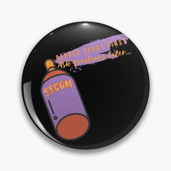 Item preview, Pepper spray first, ask questions later - true crime designed and sold by MotherOfBears.