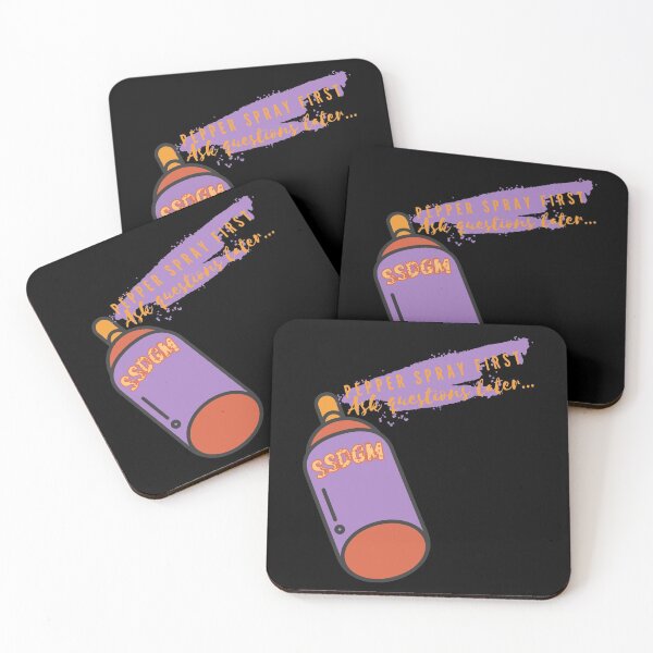 Item preview, Pepper spray first, ask questions later - true crime designed and sold by MotherOfBears.