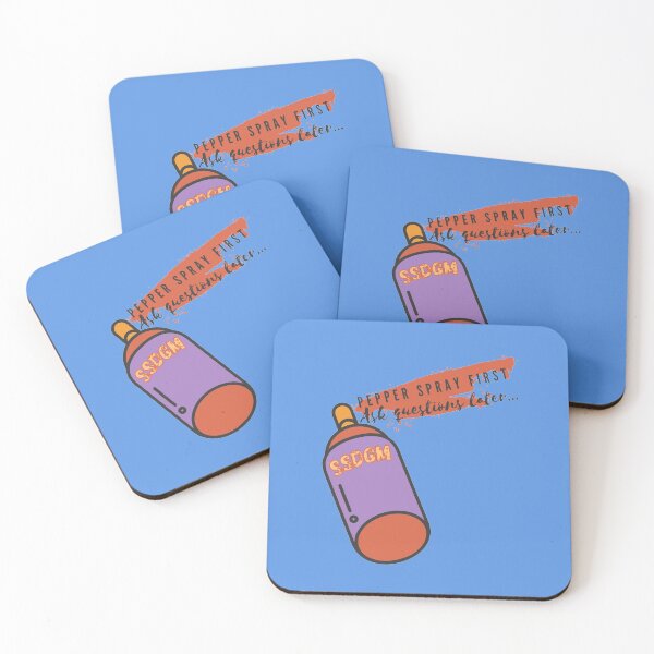 Item preview, Pepper spray first, ask questions later - true crime designed and sold by MotherOfBears.