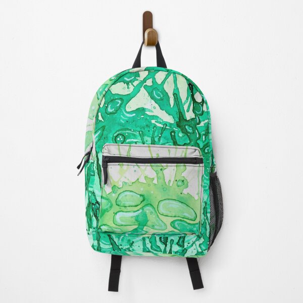 Item preview, Watercolor Green alien splashes designed and sold by Gainor Andrews.