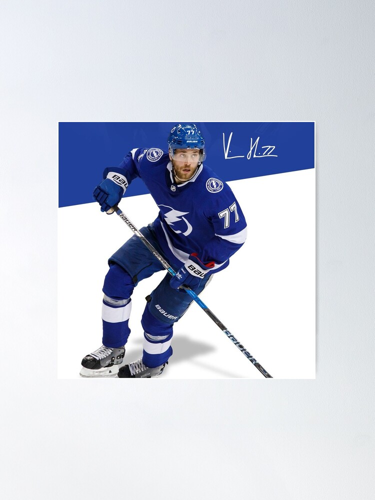 Victor Hedman Hockey Paper Poster Lightning - Victor Hedman - Long