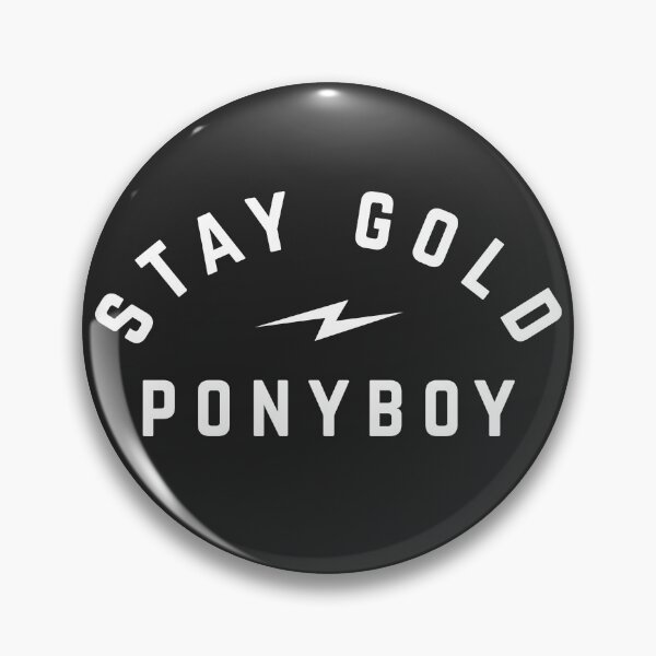 Artikelvorschau, Bleib Gold Ponyboy entworfen und verkauft von Primotees.