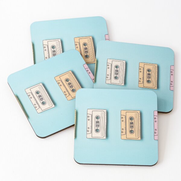 Item preview, Top View Arrangement with Cassette Tapes designed and sold by Peekonet.