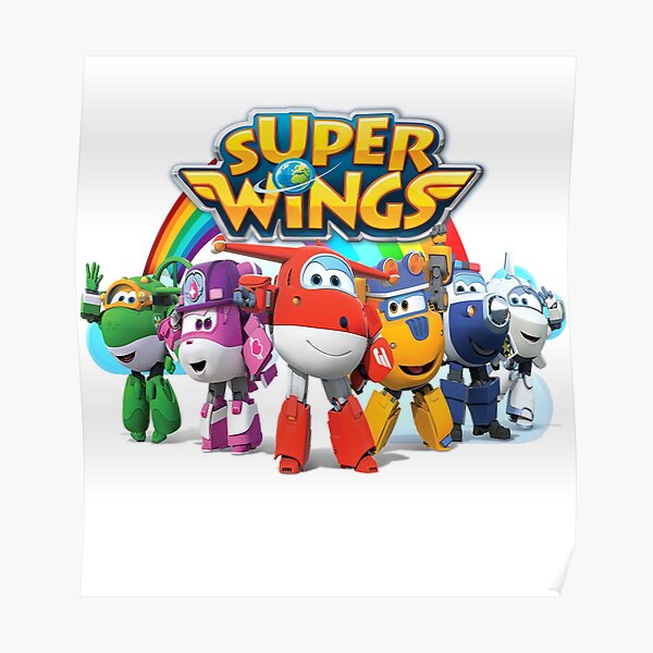 "Super Wings Jet" Poster by dannrySaputra Redbubble