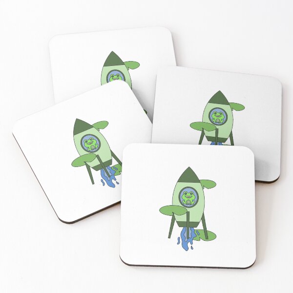 Item preview, Froggie Rocketship designed and sold by emily4stickers.
