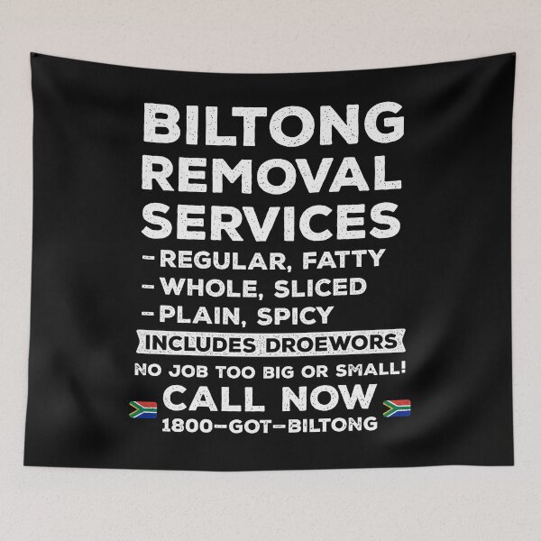 Item preview, Biltong Removal Services South Africa Braai designed and sold by d247.