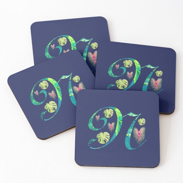 Item preview, Initials N, Tropical Taste designed and sold by tank200bar.