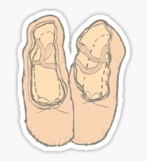 Ballet shoes Sticker