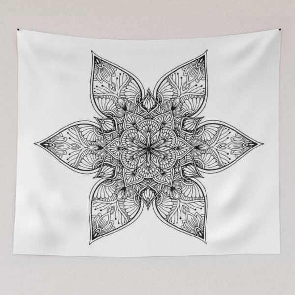 Item preview, Flower Mandala designed and sold by IshitaPoint.