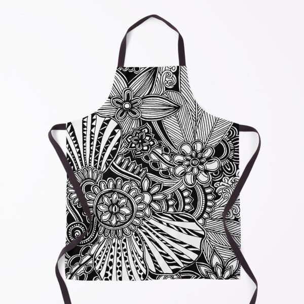 Item preview, Black & White Doodle designed and sold by Cybermeta.