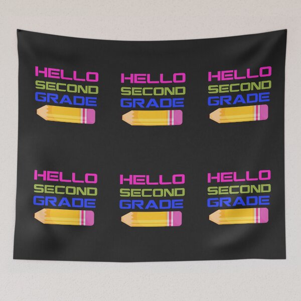Item preview, Hello Second Grade T-shirt Funny Second Grade Back To School designed and sold by wijit.