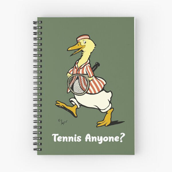 Item preview, Cecil Aldin: dapper duck ready for tennis designed and sold by ebrawne.
