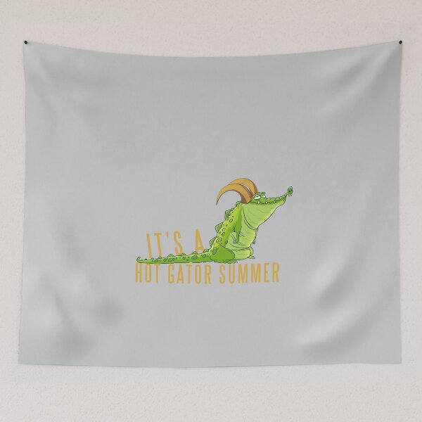 Item preview, Hot Gator Summer Alligator Loki designed and sold by nvrland-novelty.