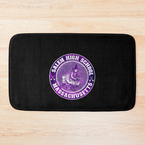 Item preview, Salem High School Witch on a Broomstick Spooky Halloween designed and sold by ScienceNStuff.