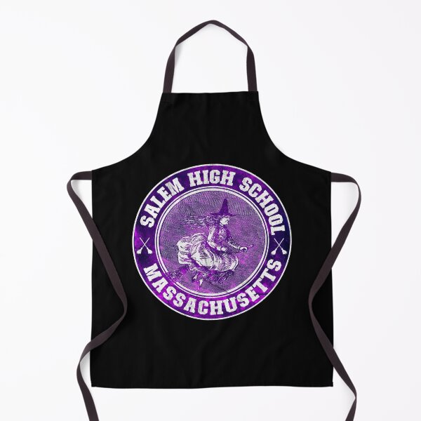 Item preview, Salem High School Witch on a Broomstick Spooky Halloween designed and sold by ScienceNStuff.