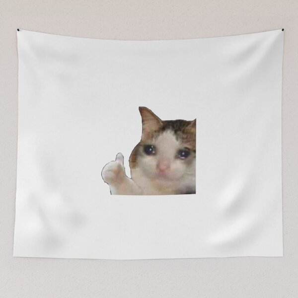 Item preview, depressed cat lol  designed and sold by amyilly.
