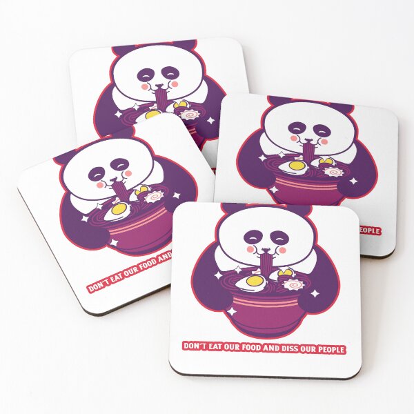 Item preview, Don't Eat Our Food & Diss Our People (Panda) designed and sold by DreamWearin.