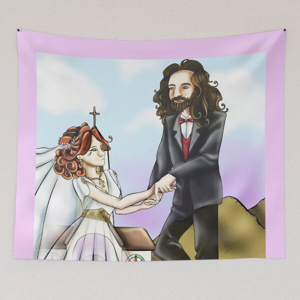 Item preview, Jesus and his girlfriend designed and sold by porotazuki.