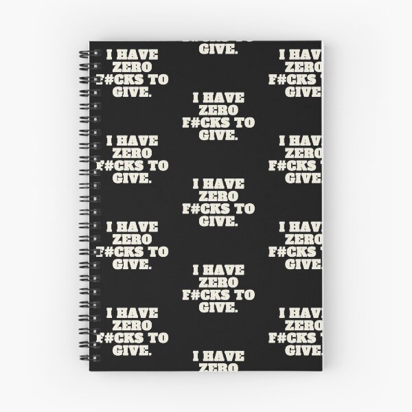Item preview, I Have Zero F#cks to give designed and sold by Golden-place.