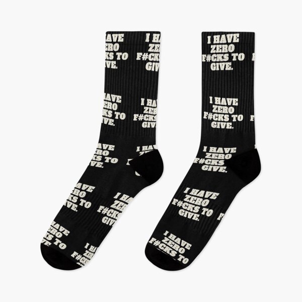 Item preview, I Have Zero F#cks to give designed and sold by Golden-place.