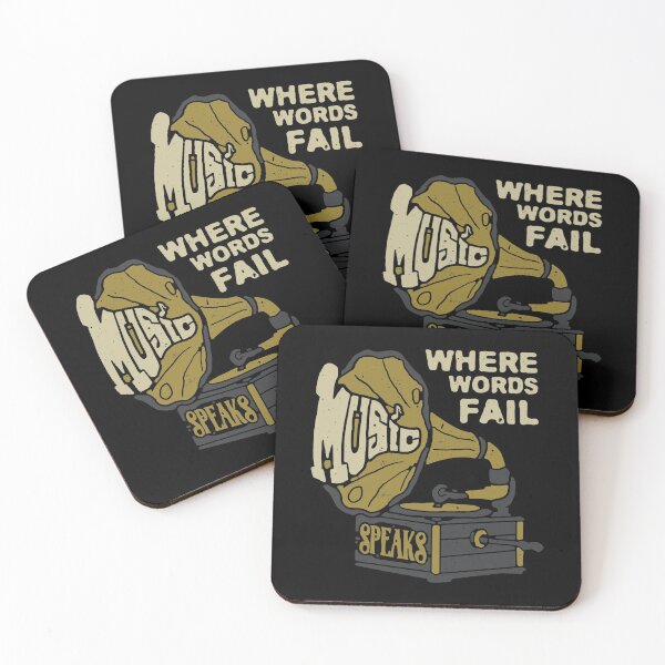 Item preview, Typography Music Quote Illustration designed and sold by Peekonet.