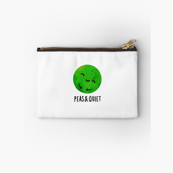 Item preview, Peas And Quiet Funny Veggie Puns  designed and sold by punnybone.