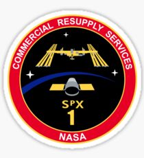 SpX-1 (CRS-1) Logo du programme Sticker