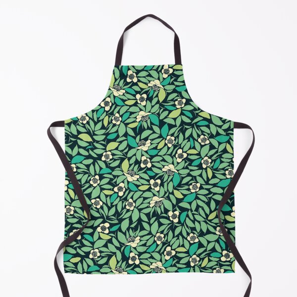 Item preview, tea flower & leaf pattern designed and sold by teenastore.
