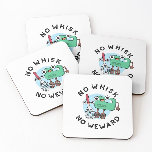 Item preview, No Whisk No Weward Funny Baking Puns  designed and sold by punnybone.