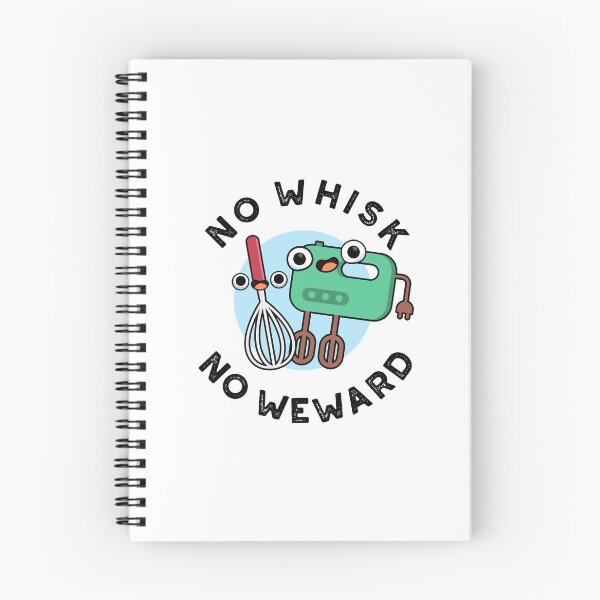 Item preview, No Whisk No Weward Funny Baking Puns  designed and sold by punnybone.