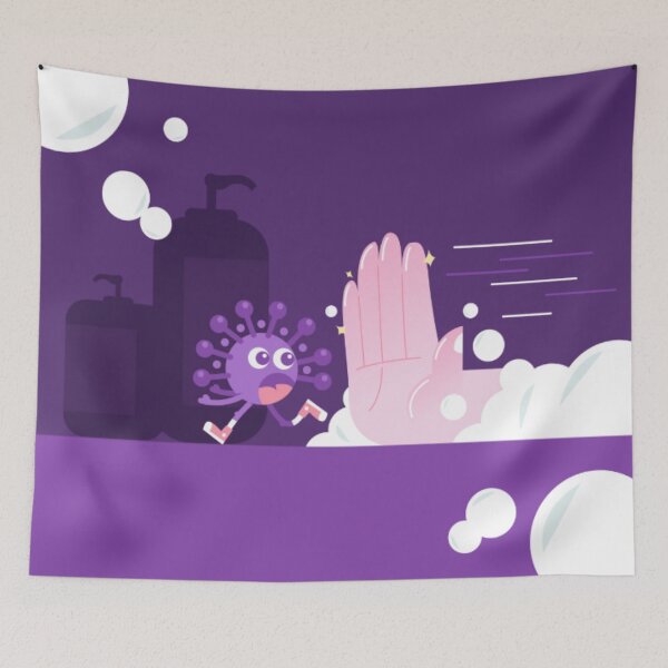 Item preview, Hand washing for Coronavirus Prevention designed and sold by FaizaQueen.