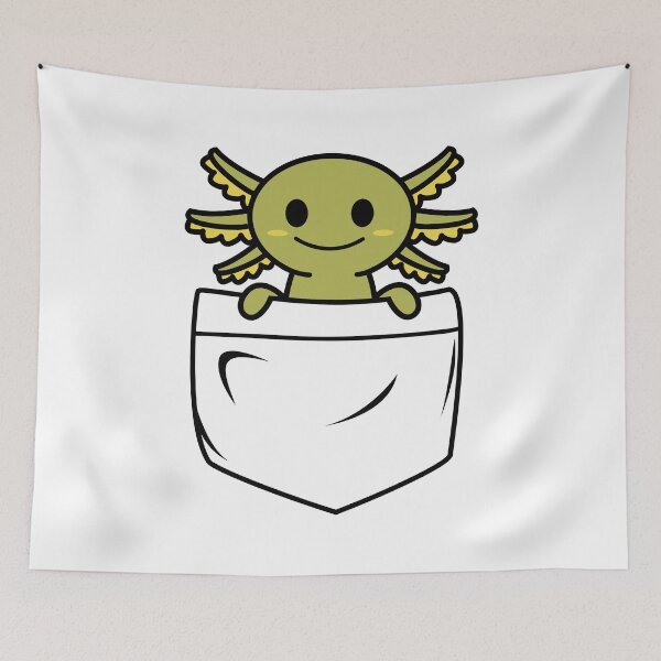 Item preview, pocket axolotl designed and sold by Ashi17.